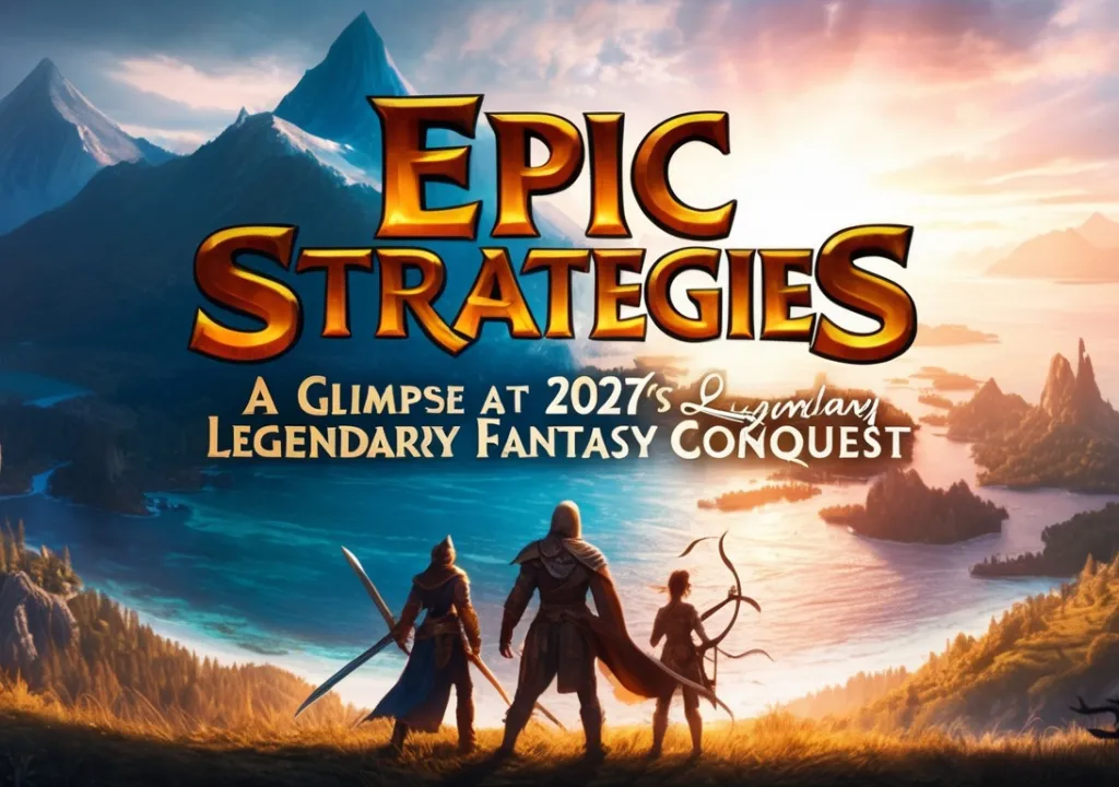 Epic Strategies: A Glimpse at 2027’s Legendary Fantasy Conquest
