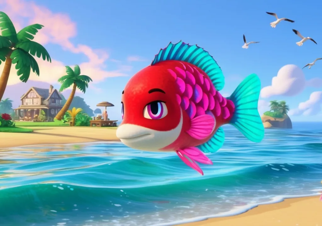 Mystic Tides: Unveiling the Enigmatic Red Sea Visitor in Animal Crossing: New Horizons