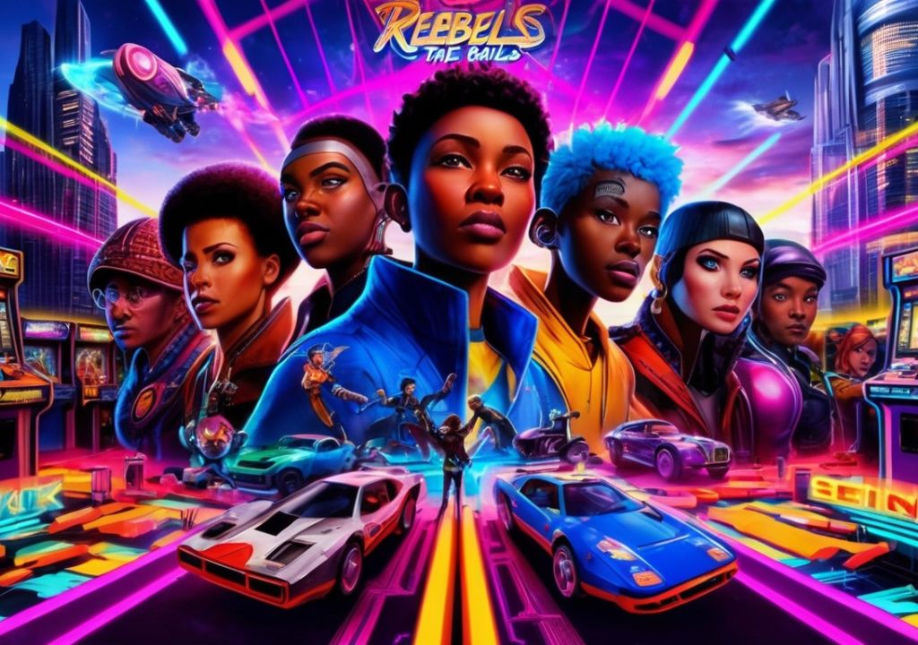 Rebels on the Rails: A Vibrant Arcade Odyssey