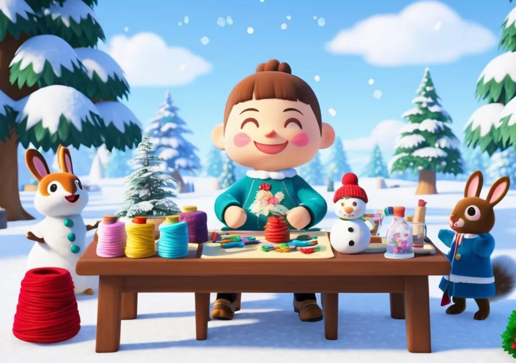 Snowy Innovations on the Island: Mastering Winter Crafting in Animal Crossing