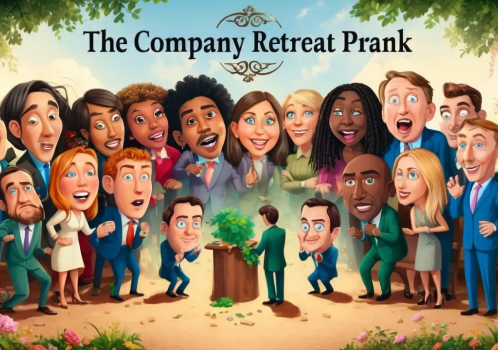 Illusion and Intrigue: The Company Retreat Prank