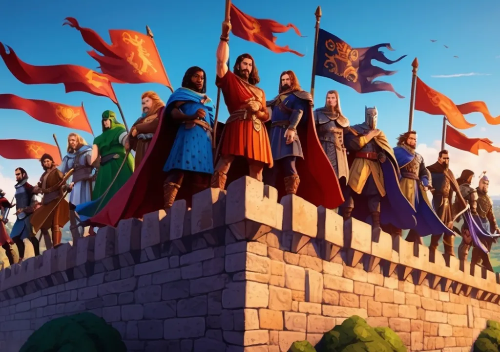 Evolving Defenses: Uniting Heroes and Strategy on the Kingdom Walls