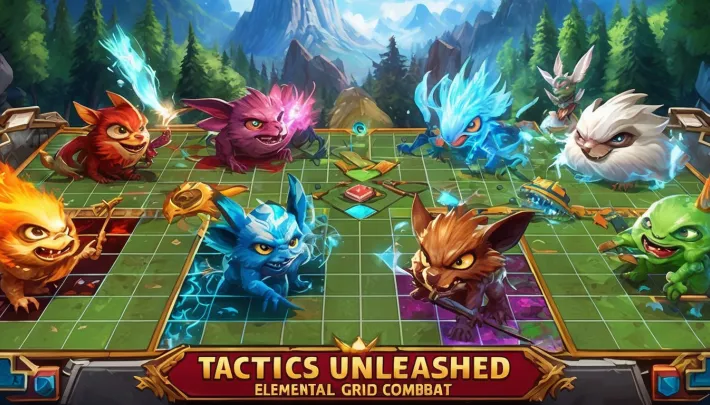 Tactics Unleashed: Mastering Elemental Grid Combat in Clash of Critters