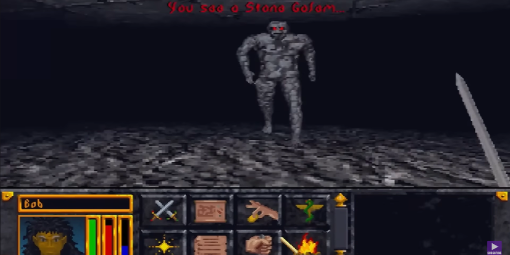 The Elder Scrolls Arena gameplay