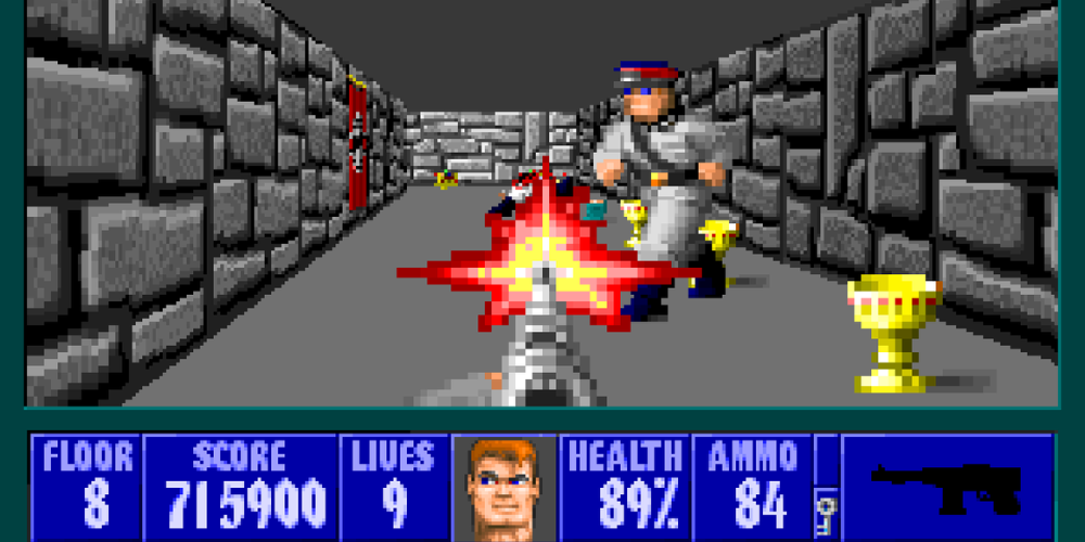 Wolfenstein 3D gameplay