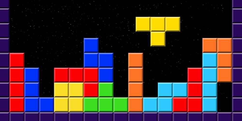 Tetris gameplay 1985